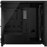 Corsair FRAME 5000D WOOD RS Midi Tower Sort, Valnød