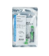 Smartkeeper BL04PKGY Portblokering + nøgle USB Type-B Grøn Plast 1 stk
