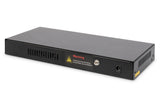 Digitus DN-95340 netværksswitch Ikke administreret Gigabit Ethernet (10/100/1000) Strøm over Ethernet (PoE) Sort