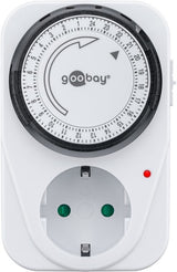 Goobay 51276 elektronisk tæller Hvid Daglig timer