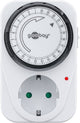 Goobay 51276 elektronisk tæller Hvid Daglig timer