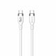 HYPER HJ4001WHGL USB-kabel USB 2.0 1 m USB C 0,48 Gbit/sek. 240 W Hvid