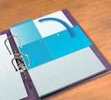 Elba 240x105 mm Blå