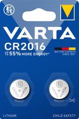 Varta 06016 Engangsbatteri CR2016 Lithium