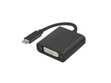 Lanberg AD-UC-DV-01 USB grafisk adapter 3840 x 2160 pixel Sort