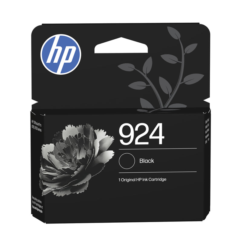 HP 924 original blækpatron, sort