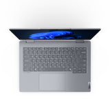 Lenovo ThinkBook 14 2-in-1 G5 IAU Intel Core Ultra 7 255U Hybrid (2-i-1) 35,6 cm (14") Berøringsskærm WUXGA 16 GB DDR5-SDRAM 512 GB SSD Wi-Fi 6E (802.11ax) Windows 11 Pro Schweizisk Grå