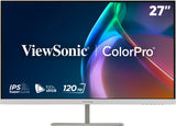 Viewsonic VP Series VP2766-2K-W computerskærm 68,6 cm (27") 2560 x 1440 pixel Quad HD LED Hvid, Sølv
