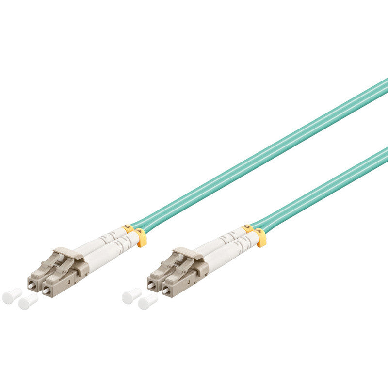 Goobay 50/125 (OM3) LC-LC, 1m InfiniBand og fiberoptisk kabel Grøn