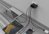 Gembird TA-UC-PDQC100LCD-01-BK oplader til mobil enhed Laptop, Smartphone Sort Vekselstrøm Hurtig opladning Indendørs