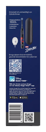 Oral-B iO Kids Spiderman Barn Roterende tandbørste Sort