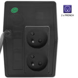 Qoltec 53772 UPS-enhed Interaktivt indgangsstik 0,65 kVA 360 W 1 AC stikkontakt(er)