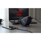 ASUS ROG Delta Headset Ledningsført Spil Sort