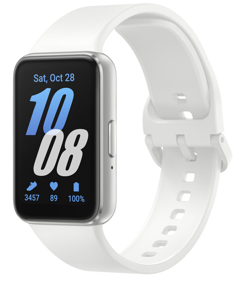 Samsung Galaxy Fit3 4,06 cm (1.6") AMOLED 40 mm Digital 256 x 402 pixel Berøringsskærm Sølv