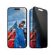 PanzerGlass ® 2-Way Privacy Skærmbeskyttelse iPhone 16 | 15 | Ultra-Wide Fit m. EasyAligner