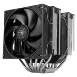 Thermalright Royal pretor 130 Processor Køleplade/køler 13 cm Sort, Sølv