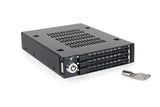 Icy Dock MB993SK-B drive bay panel 2,5/3,5" Bærerpanel Sort