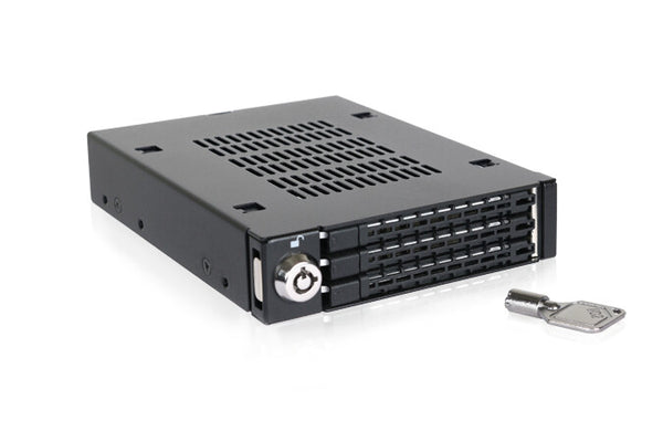Icy Dock MB993SK-B drive bay panel 2,5/3,5" Bærerpanel Sort