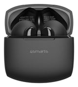 4smarts SkyBuds Air Headset True Wireless Stereo (TWS) I ørerne Opkald/Musik/Sport/Hverdag Bluetooth Sort