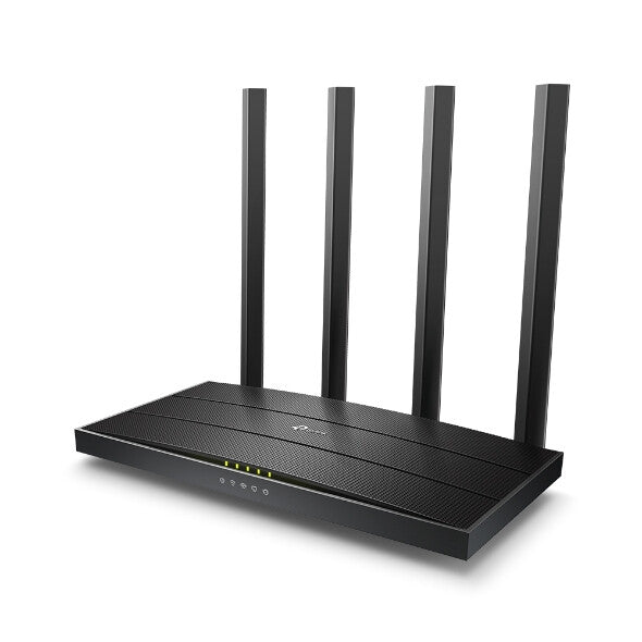 TP-Link Archer C6 trådløs router Gigabit Ethernet Dual-band (2,4 GHz / 5 GHz) Sort