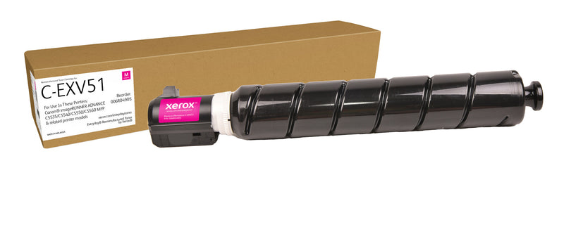 Everyday™ Magenta Remanufactured Toner by Xerox compatible with Canon C-EXV51 (0483C002), Standard kapacitet