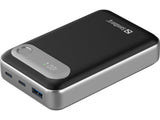 Sandberg 421-41 powerbank Lithium polymer (LiPo) 20000 mAh Sort, Sølv