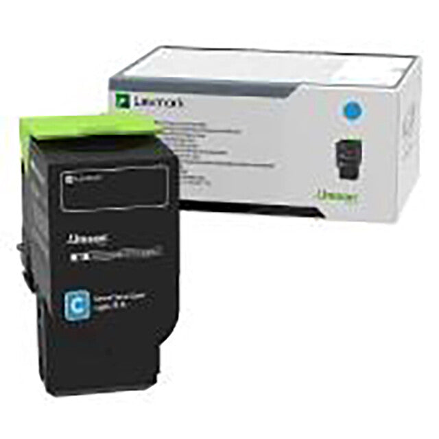 Lexmark 78C0X20 tonerpatron 1 stk Original Blå