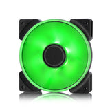 Fractal Design Prisma AL-12 PWM Computerkabinet Ventilator 12 cm Sort, Hvid 1 stk