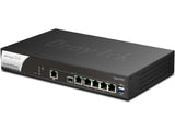 DrayTek Vigor2962 kabelforbundet router 2.5 Gigabit Ethernet Sort
