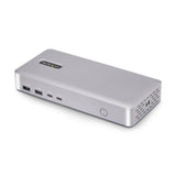 StarTech.com 155UE-USB4-DOCK dockingstation Ledningsført Sølv