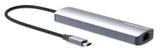 Manhattan 153959 dockingstation Ledningsført USB 3.2 Gen 1 (3.1 Gen 1) Type-C Sølv
