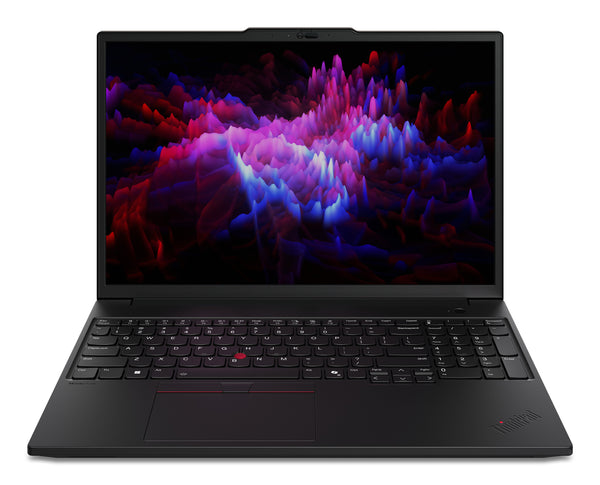 Lenovo ThinkPad P16s Gen 3 (Intel) Intel Core Ultra 7 155H Mobil workstation 40,6 cm (16") WUXGA 32 GB DDR5-SDRAM 1 TB SSD Wi-Fi 6E (802.11ax) Windows 11 Pro Tysk Sort
