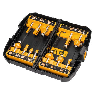 DeWALT DT90016-QZ fræser Bit sæt 12 stk