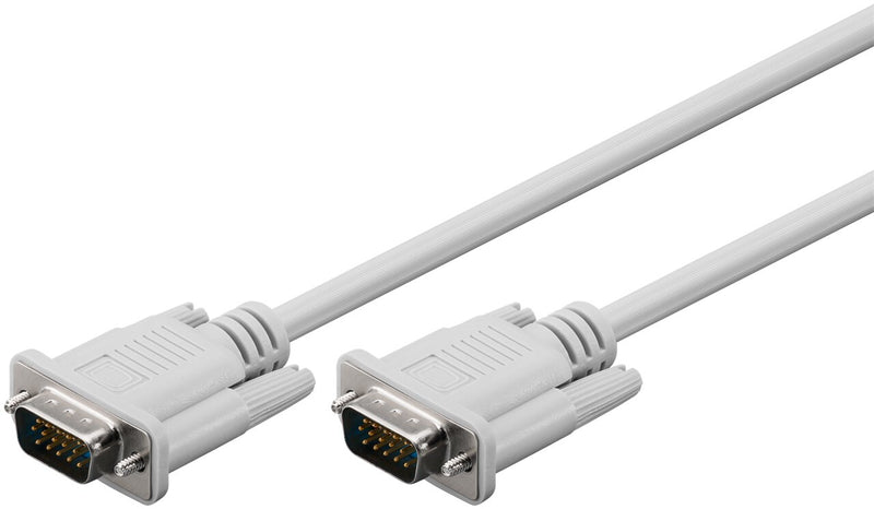 Goobay 68310 VGA kabel 2 m VGA (D-Sub) Grå