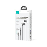 JOYROOM JR-EC06 USB Type C Grey - Wired Headphones Hovedtelefoner Ledningsført I ørerne Opkald/musik USB Type-C Grå