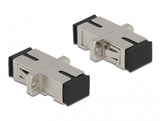 DeLOCK 86872 fiber adapter SC Sølv