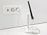 DeLOCK 18407 holder Passiv holder Mobiltelefon/Smartphone Sølv, Hvid