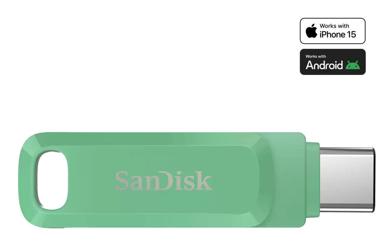 SanDisk Ultra Dual Drive Go USB-nøgle 1 TB USB Type-C 3.2 Gen 1 (3.1 Gen 1) Grøn