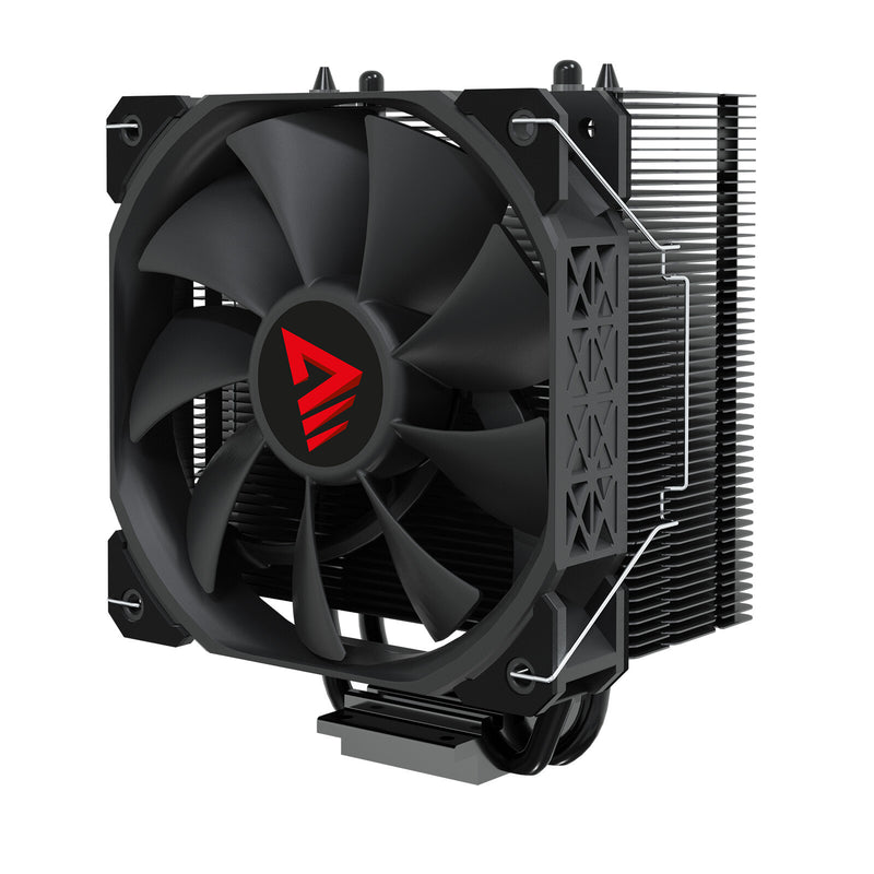 Savio SAVGCOFROSTBLACKX2 Computerkabinet Køleplade/køler 12 cm Sort 1 stk