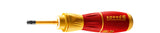 Wiha 44318 elektrisk skruetrækker & slagbor Rød, Gul