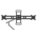 BakkerElkhuizen BE Universal Crossbar 88,9 cm (35") Skrivebord Sort