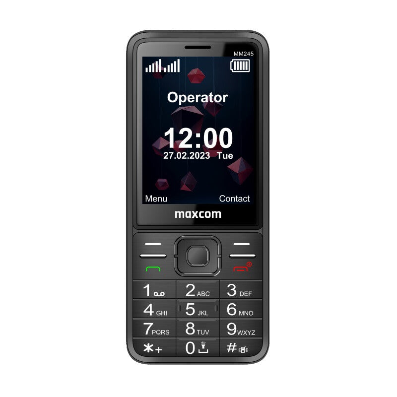 MaxCom Classic MM245 4G 7,11 cm (2.8") Sort Feature telefon