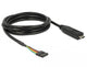 DeLOCK 63913 USB-kabel 2 m USB C Sort