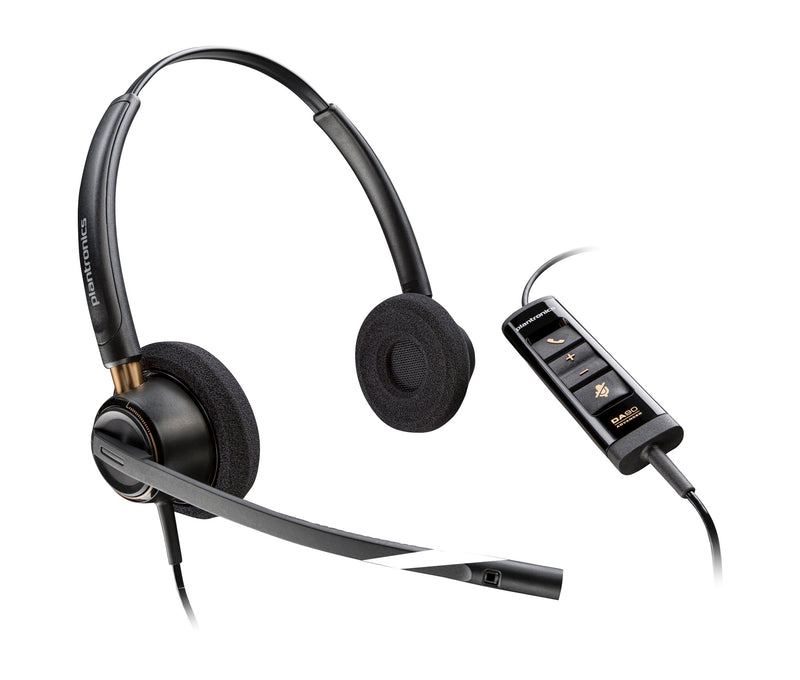 HP Poly EncorePro 525 USB-A Stereo Headset