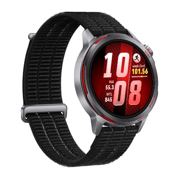 Huawei WATCH GT Runner 2 3,35 cm (1.32") AMOLED Digital 466 x 466 pixel Berøringsskærm Titanium GPS (satellit)