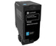 Lexmark 74C2SCE tonerpatron 1 stk Original Blå