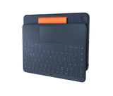 Logitech Rugged Combo 3 Touch QWERTY Nordisk Smart Connector Blå