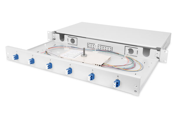 Digitus DN-96330/9 fiber adapter LC 1 stk Lys grå