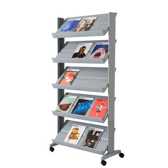 PaperFlow K502555 bladholder Metal, Plast Grå