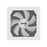 MSI MAG A1000GL PCIE5 WHITE enhed til strømforsyning 1000 W 24-pin ATX ATX Hvid